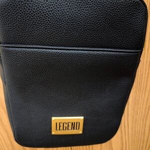 Exclusive Black Pebbled Crossbody Pouch from John Legend Concert
